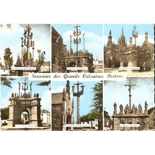 Carte Postale Des Grands Calvaires Bretons