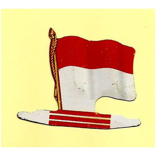 Drapeau Métal Collection Monaco