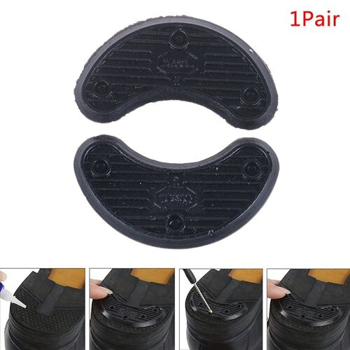 Xm 1 Paire Noir Anti-Usure Chaussures Talon Semelle Autocollant Talon Liner Antidérapant Caoutchouc Chaussures Talons Garde Autocollants Chaussure/Soin Des Pieds 