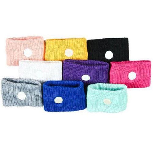 Coloré 1 Pièces Voyage Mouvement Matin Maladie Bracelet Bracelet Anti Nausée Malade Bateau Avion Coton Réutilisable Bracelet