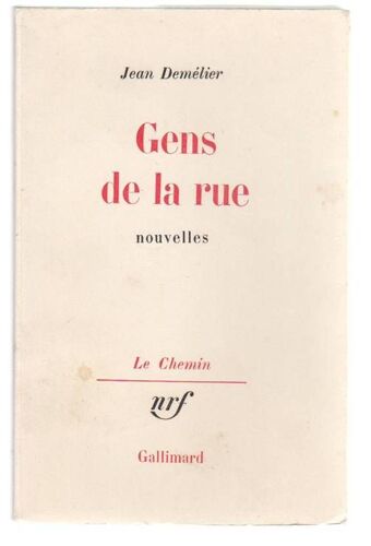 Gens De La Rue. Nouvelles