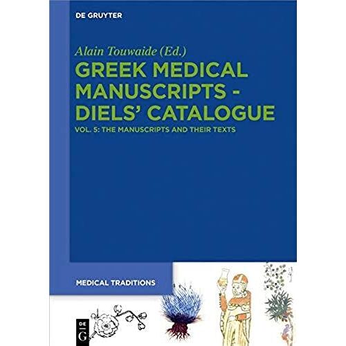Greek Medical Manuscripts - Diels' Catalogue