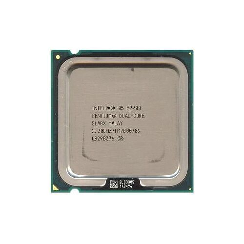 Processeur - 1 x Intel Pentium Dual Core E2200 / 2.2 GHz ( 800 MHz ) - LGA775 Socket - L2 1 Mo