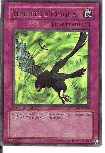 Yu-Gi-Oh! - Tempête D'etaqua - Soi-Frse3 - Edition Limitée