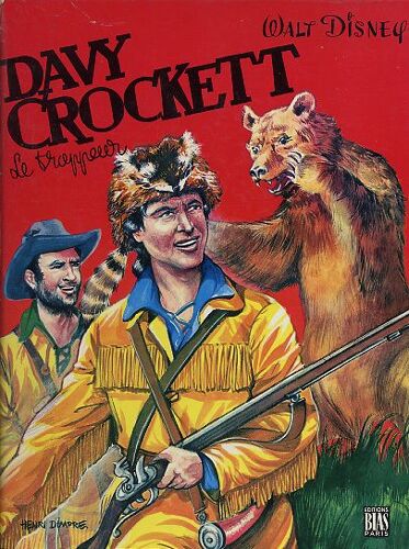 Davy Crockett Le Trappeur - Livre À Système