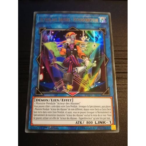 Yu-Gi-Oh ! Acteur Des Abysses Hyperdirecteur Duov-Fr022