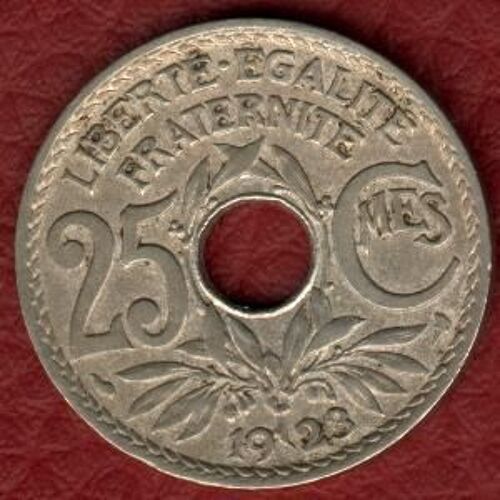 France 25 Centimes 1923