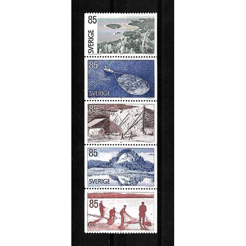 Suède - Du N°927 Au N°931 -Lot De 5 Timbres Neufs-Gomme Intacte