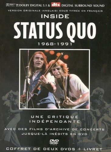 Inside Status Quo 1968-1991 Dvd Book Set