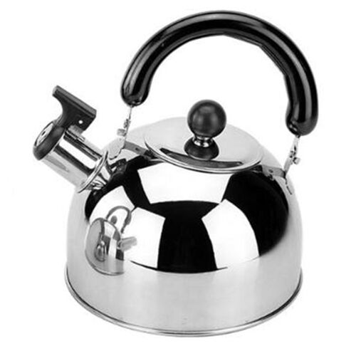Bouilloire À Thé Cuisinière Sifflement Théière, Bouilloires À Thé En Acier Inoxydable Théière Pour Cuisinière, Capacité 3l Avec Base De Capsule Par 9109-May14a20532