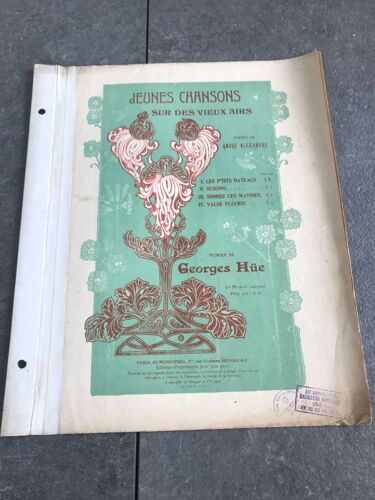 Partition Jeunes Chansons Sur Des Vieux Airs ( Sonnez Les Matines)