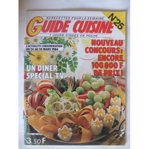 Guide Cuisine  N° 25 : Un Diner Special Tv