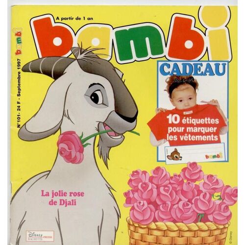 Bambi  N° 101 : La Jolie Rose De Djali