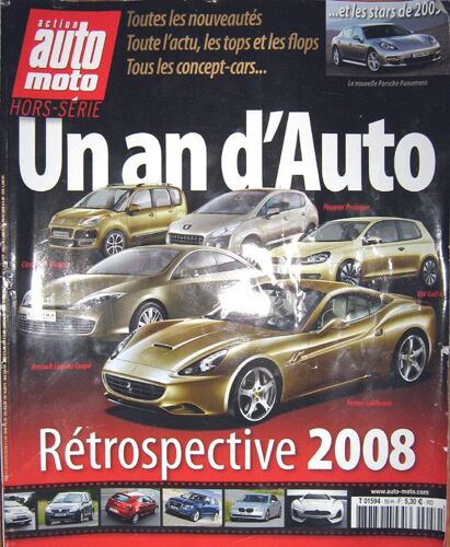 Action Auto Moto Hors-Série N° 59 : Rétrospective 2008