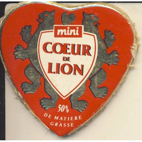 Couvercle De Fromage - Mini Coeur De Lion