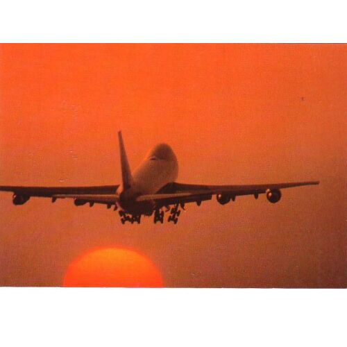 Boing 747 - Carte Editee Par Air France - Ref 000 801