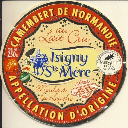 Couvercle De Fromage - Camembert Isigny Sainte Mère