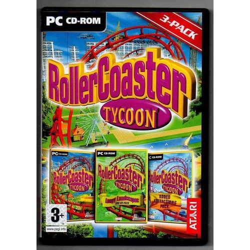 Rollercoaster Tycoon 3-Pack Pc