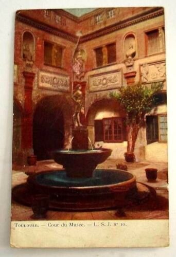 Carte Postale Ancienne Haute Garonne Toulouse Cour Du Musee