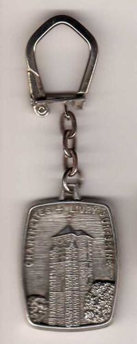 Porte-Clés Des Années 60 : Métal - Chartrettes - Livry Sur Seine - Merci Mr Le Curé