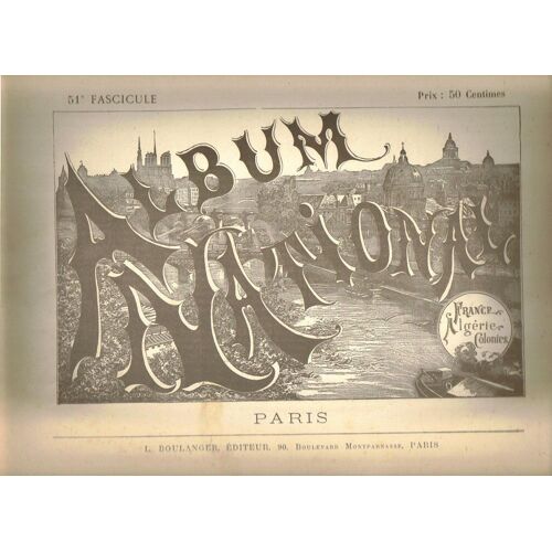 Album National N° 51 : Paris