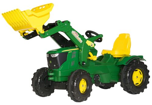 Tracteur À Pédales John Deere 6210r Avec Chargeur
