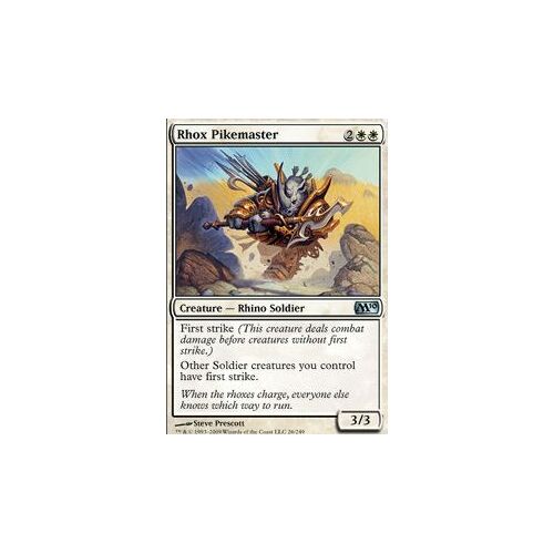 Maitre Piquier Rhox - Vf - 2010