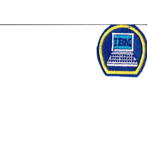 Ecusson Ibm