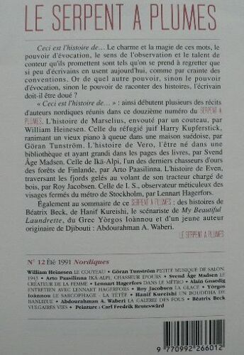 Le Serpent A Plumes  N° 12