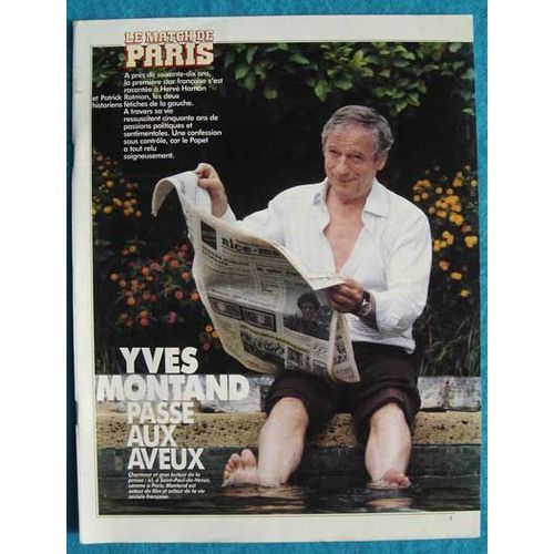 Yves Montand - Coupure De Presse
