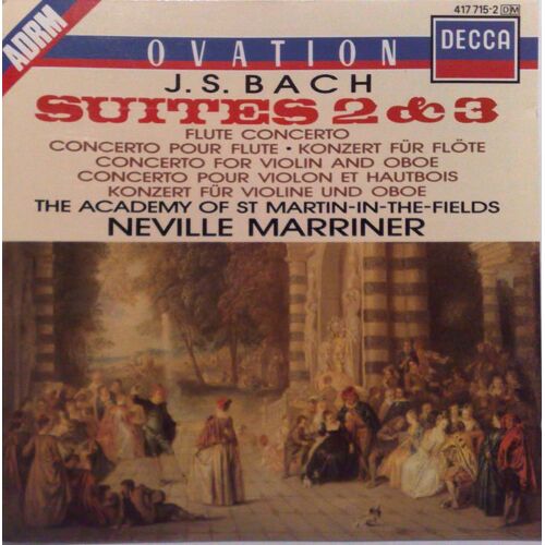 Bach, Suites 2 Et 3, Concerto Pour Fluteet Cordes, Concerto Pour Violon Et Hautbois