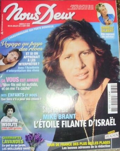 Nous Deux  N° 3239 : Saga De L'été Mike Brant L'étoile Filante D'israel