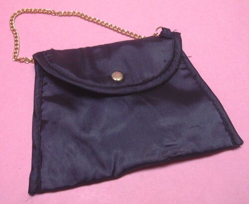 Porte Monnaie - Petit Sac Ou Sacoche Pour Adulte/Enfant Bleu Avec Chaîne Dorée