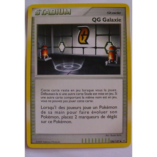 Pokemon - Stadium Qg Galaxie 106/127