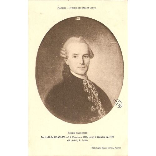 Carte Postale Musee De Nantes Portrait De Graslin