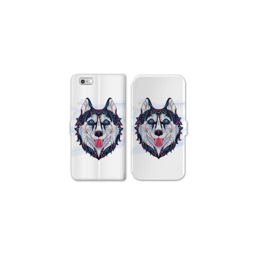 Housse Cuir Portefeuille Pour Iphone 7 / 8 / Se (2020 / 2022) Animaux Ethniques