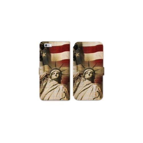 Housse Cuir Portefeuille Pour Iphone 7 / 8 / Se (2020 / 2022) Amerique