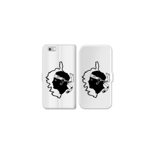 Housse Cuir Portefeuille Pour Iphone 7 / 8 / Se (2020 / 2022) Corse