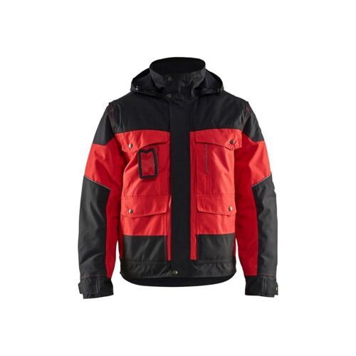 Veste à capuche hiver Blaklader Rouge / Noir L