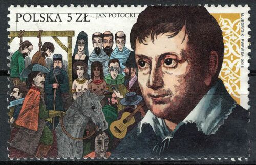 Pologne 2015 Oblitéré Rond Used Jan Potocki Écrivain Polonais De Langue Française