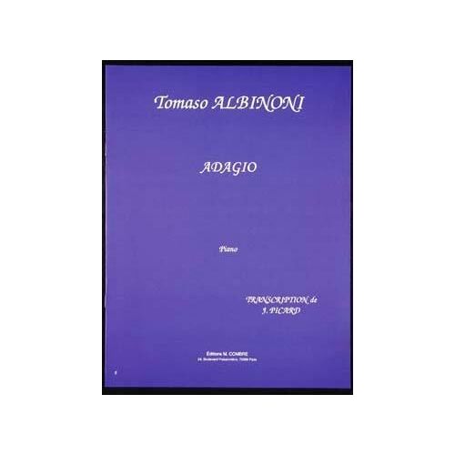 Albinoni : Adagio - Piano - Combre