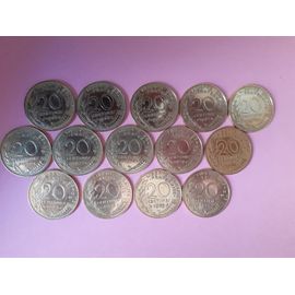 Pièces De 20c