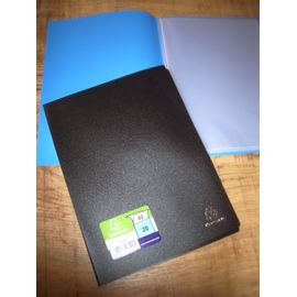 Lot De 2 Porte Documents Exacompta 20 Pochettes Format A4