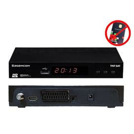 SAGEMCOM DS81HD Décodeur satellite TNTSAT HD (vendu sans carte TNTSAT)