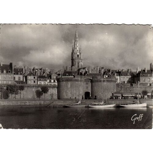 Carte Postale, France, Ille Et Vilaine ( 35 ), Saint Malo, La Grande Porte - Oblitération Du 12/08/1948
