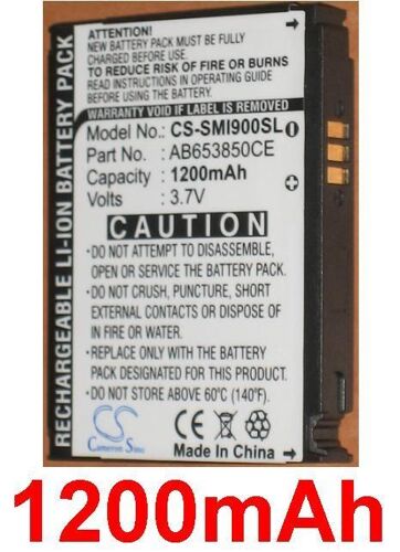 Batterie Compatible Pour Samsung Sgh-I900 - I900 Player Addict