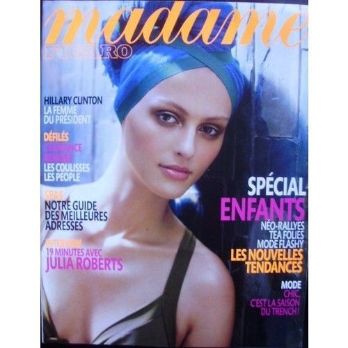 Madame Figaro Du 28 Mars 2009  N° 20112 : Anais (3p) Julia Roberts (3p) Lou Doillon (1p)
