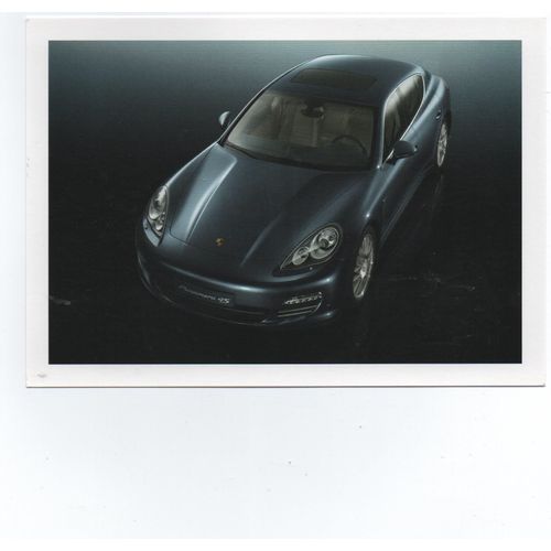 Panamera 4s - Carte Edit. Porsche.
