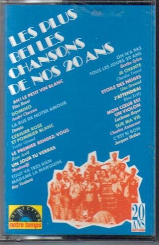 Les Plus Belles Chansons De Nos 20 Ans - Cassette Audio