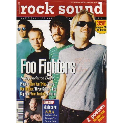 Rock Sound + Cd 12 Titres N° 47 : Foo Fighter